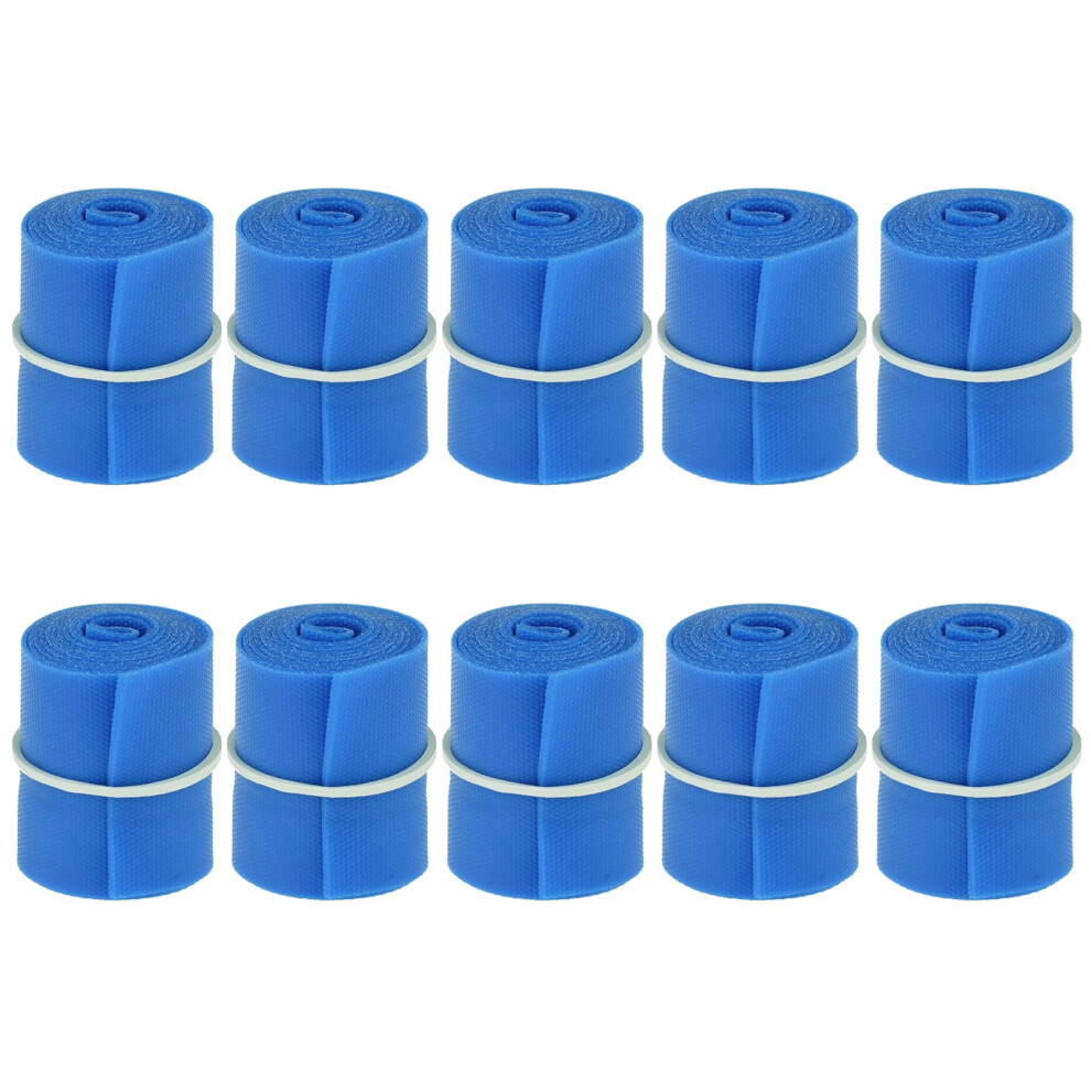 Blue 10 Rolls Latex-Free Tourniquets Disposable-Tourniquets Practical Tourniquet Emergency-Necessities Supply