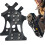 Ice Cleats for Shoes 10-Stud Rubber Traction 1 Pair 2
