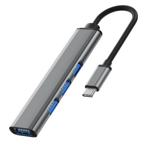 Προσαρμογέας διαχωριστή USB C σε θύρα USB 3.0Hub 4Port τύπου C για επέκταση συσκευής
