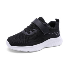 Toddler Shoes,Trainers Sports Shoes for Boys Indoor Outdoor Running Athletic Footwear,Boys Shoes,33,Black