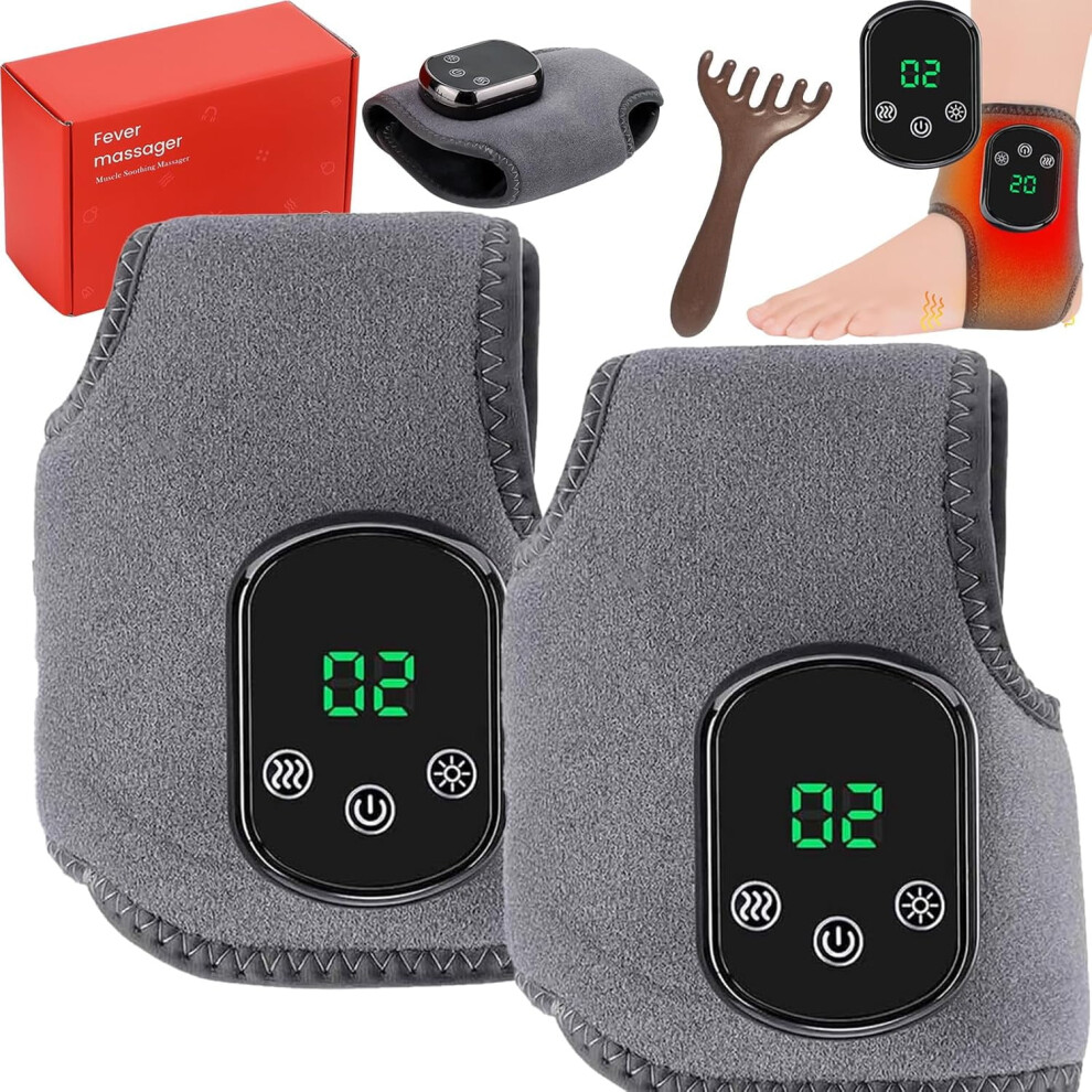 Upgraded 2026 3-in-1 Wireless Foot Massager with 3 Vibration ModesâCompatible with Achilles Tendinitis & Plantar Fasciitis