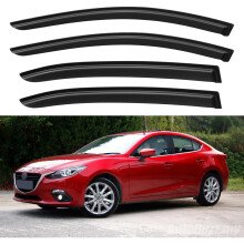 Windabweiser für die Fenster (Regenschutz) für Mazda3 Limousine (2014–2018), Windabweiser für die äußeren Fensterlüftungskanäle