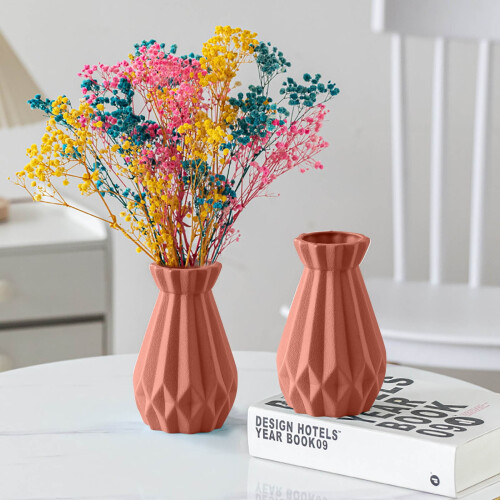 Mattierte Keramikvase, 15,2 cm – Moderne Dekoration