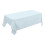 Mantel rectangular de plástico azul de 137x183 cm. 2
