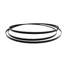 2 Pieces 59-1/2 Inch Bandsaw Blades, 1/8 Inch 12 TPI Wide SK5 Black Band Saw Blades for Cutting Woodworking, PVC, Mild Steel and Non-Ferrous Metal