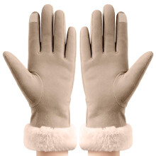 Women's Thermal Touchscreen Gloves for Cold Weather – Compatible with Smartphones, Ideal for Snow Shoveling, Cycling, Gardening, Camping & Hiking