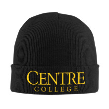 Centre College -pipo, lämmin talvinen neulottu pääkallomakki