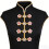 5Pcs Decorative Cheongsam Knot Button Chinese Knot-Red wine 7