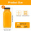 Tomnk10pcs16oz γυάλινα μπουκάλια χυμού με καπάκια, επαναχρησιμοποιήσιμα δοχεία χυμού 7