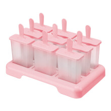 9-teiliges/1 rundes Eiswürfel-Set mit Deckelschale, DIY-Küchen-, Ess- und Barform, Silikon-Eisformen