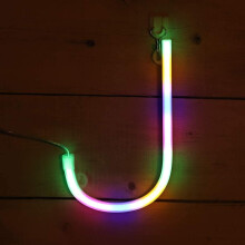 Letter Neon Lights, LED Neon Night Light Neon Lights Wall Decorative Night Light for Kids Bedroom Battery USB Operated Multicolor