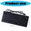 Mini clavier filaire USB 78 touches, design fin et ergonomique 3