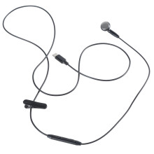 Auricolare USB di tipo C, auricolare monolaterale, auricolare singolo con microfono per viaggi, corsa e sicurezza