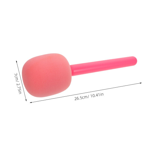 Wireless Microphone Handheld Adapter Pink with Stable Performance for Home 1