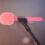Wireless Microphone Handheld Adapter Pink with Stable Performance for Home 4