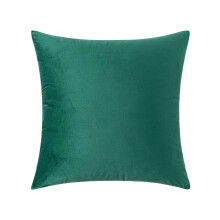 Housse de coussin décorative en velours doux, 50 x 50 cm (20 x 20 pouces), coloris uni, pour canapé, chambre ou voiture.