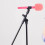 Wireless Microphone Handheld Adapter Pink with Stable Performance for Home 8