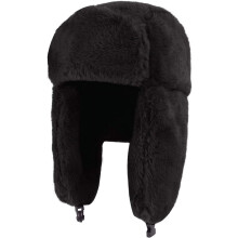 Chapeau Ushanka russe à rabat d'oreille en fausse fourrure - Bonnet d'hiver doublé de fourrure