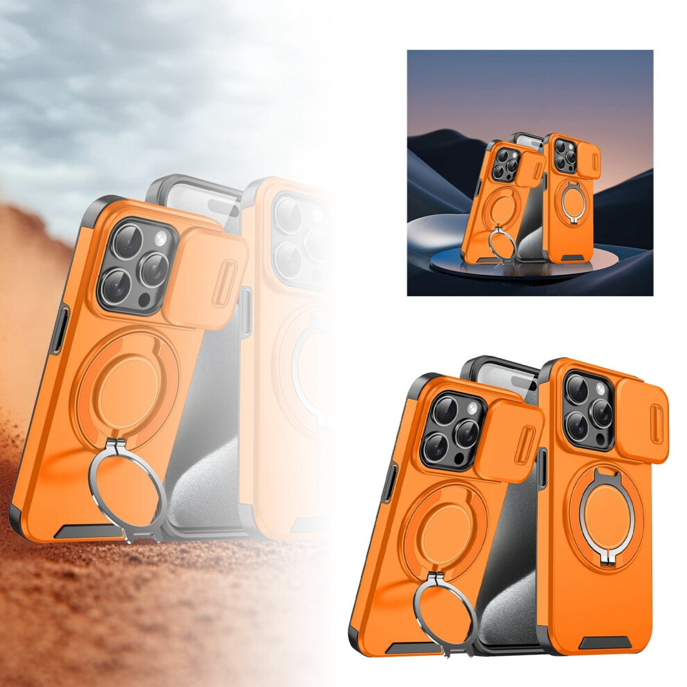 17 Pro Max Grade Shockproof With Slide And 360 Stand Ring 9418476600623