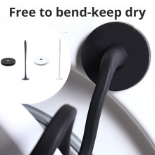Butée de porte magnétique pour lave-linge à chargement frontal – Amovible, compatible avec les lave-linge à chargement frontal, 4,3 cm (1,7