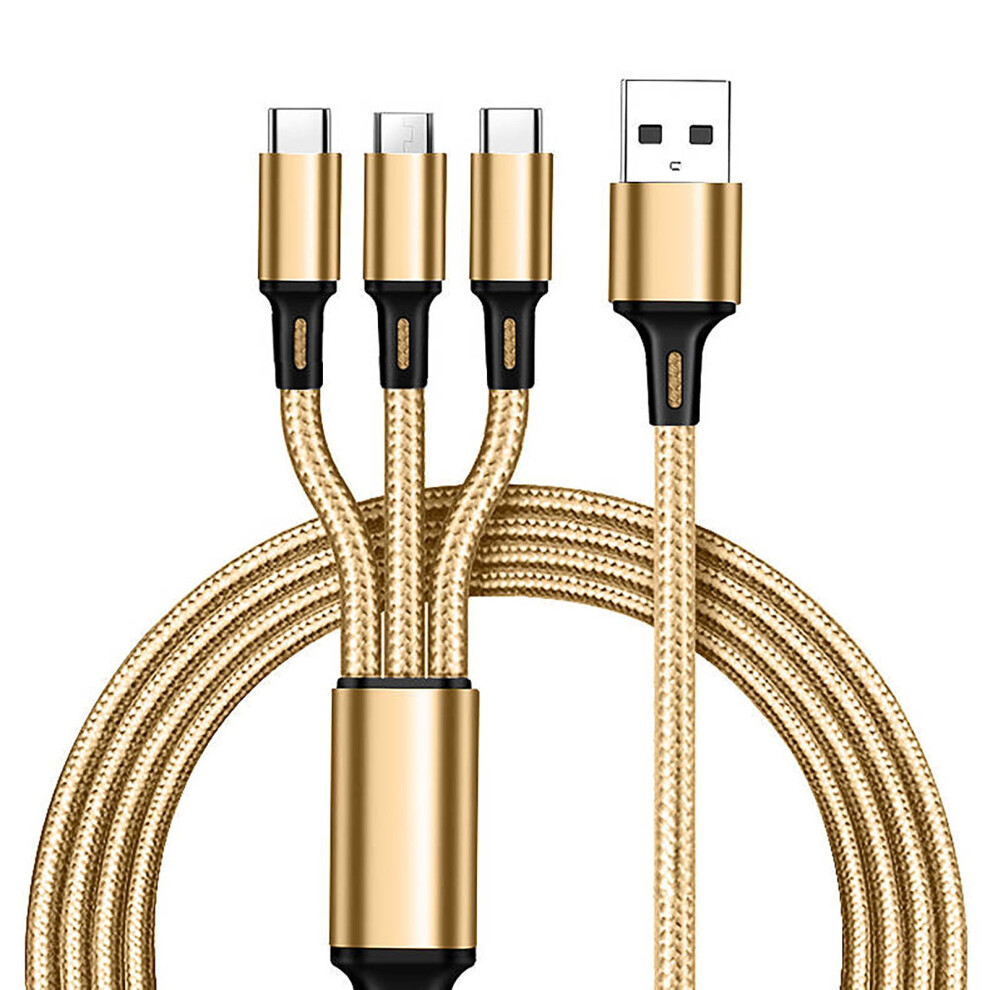Usb Fast Charging Nylon Braided Cable 3Ft 9122141484059