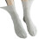 3 Pair Unisex Cotton Socks Wide Thin Not Binding Top Breathable Extra Loose Solid Short Ankle Socks 7