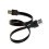 Καλώδιο USB σε Mini USB 90 μοιρών από σιλικόνη, επίπεδο καλώδιο, υποστηρίζει γρήγορη 7