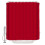 Red Polyester Shower Curtain 72 x 72 in with 12 Hooks 1