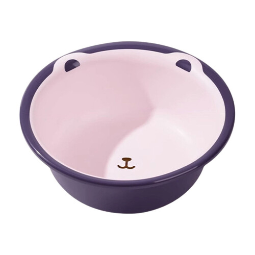 Purple Bear-Ear Plastic Wash Basin 32x11.5cm