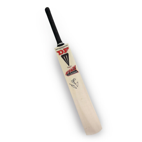 Ian Botham Signed Full Size Attack Cricket Bat. Deluxe Frame 2