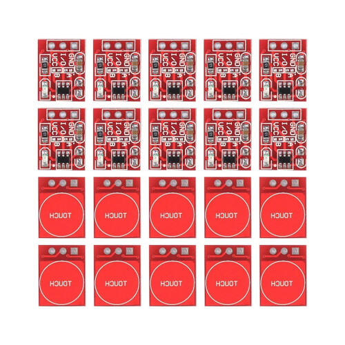 10/20/70/100PCS TTP223 Capacitive Touch Switch Button Sensor Module Self Locking - 100PCS 1