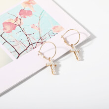 Drop Earrings for Women Simple Alloy Stud 1 Pair Jewelry for Ladies Other Occasions