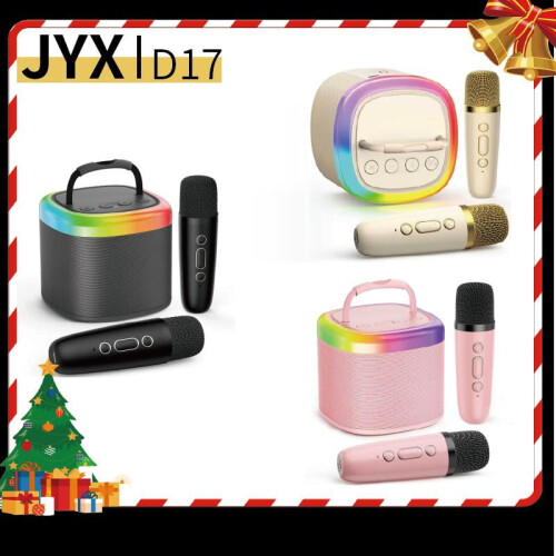 JYX Mini Karaoke Bluetooth Speaker with Microphone Set 1