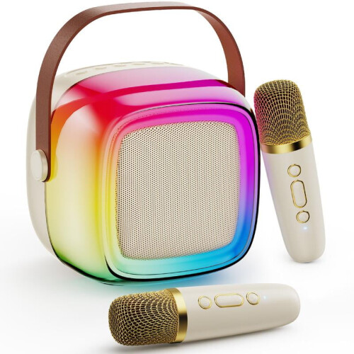 JYX Mini Karaoke Bluetooth Speaker with Microphone Set 2