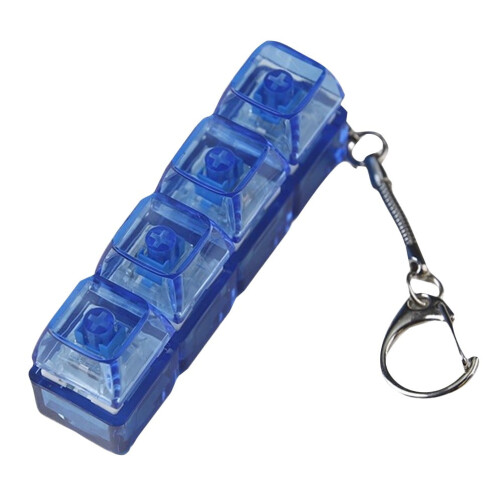THOPBPRK Παιχνίδια Fidget για ενήλικες, Μπρελόκ Pop It με φως LED, ανακούφιση από το άγχος,