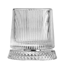 Crystal Spinning Whiskey Glass