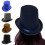 chapeau fedora vintage à bords courts style western 2