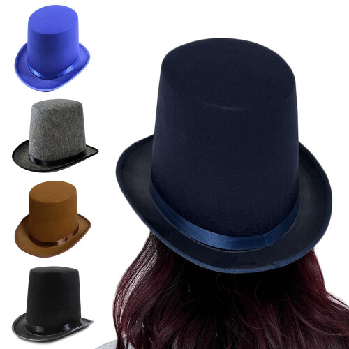 chapeau fedora vintage à bords courts style western 1
