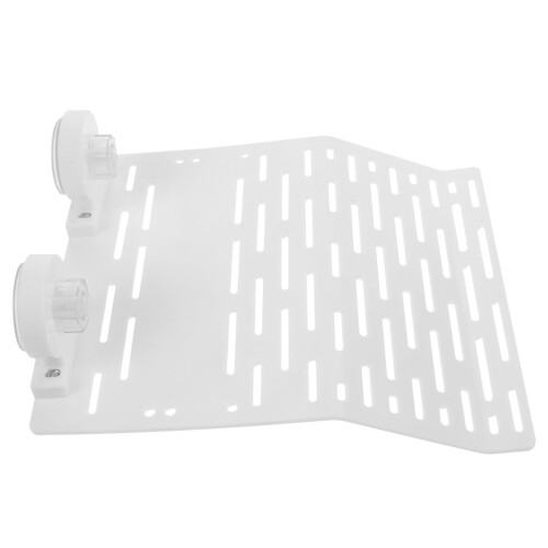 Plataforma para tartaruga branca tomar sol com rampa