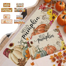 Ensemble de tapis d'automne pour intérieur et extérieur, 40 x 60 cm et 40 x 120 cm