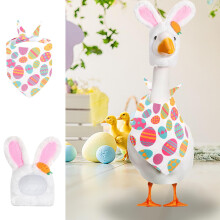 Porch Goose Outfits for Holiday Decor – Halloween, Thanksgiving, Christmas, St. Patrick's Day, Easter, 4th of July, Patio & Garden