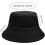 Confezione da 2 cappelli a secchiello per uomo e donna, cappelli in cotone per sole, spiaggia e pesca. 2