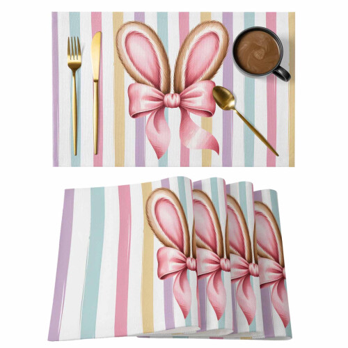 Rutschfeste, waschbare Platzsets, 33 x 48 cm, 2er-Set