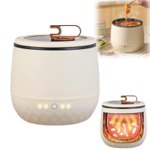 Mini-cuiseur électrique multifonctionnel, 1,8 L, portable, pour nouilles, soupes et pâtes. Casserole électrique compacte idéale pour les voyages,