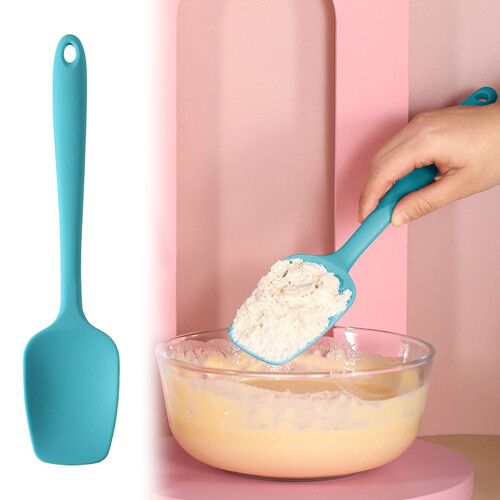 Set de spatule cu lingură din silicon – rezistente la căldură, flexibile,
