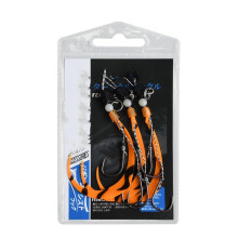 3pcs Soft Squid Skirt Hook Cuttlefish Jig Head Fishing Hook