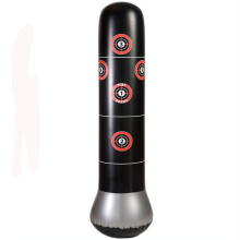 63" Inflatable Punching Bag for Girls with Gloves – Light-Up Boxing Toy for Kids, Indoor/Outdoor Fitness & Stress Relief