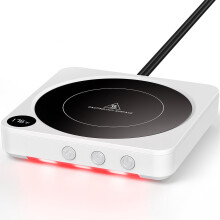 Coffee Mug Warmer, Electric Coffee Warmer for Desk with Auto Shut Off, Timer Function, Waterproof Candle Warmer Plate, Coffee accessories