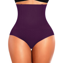 Culotte gainante ventre plat sans coutures, taille haute, gaine amincissante.