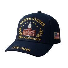 Casquette de baseball souvenir du 250e anniversaire de l'indépendance américaine, ajustable, USA1776-2026Caps